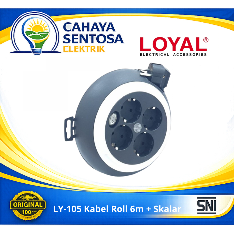 LOYAL Kabel Roll LY105 Yunior Kabel Roll (LY-105) SNI -