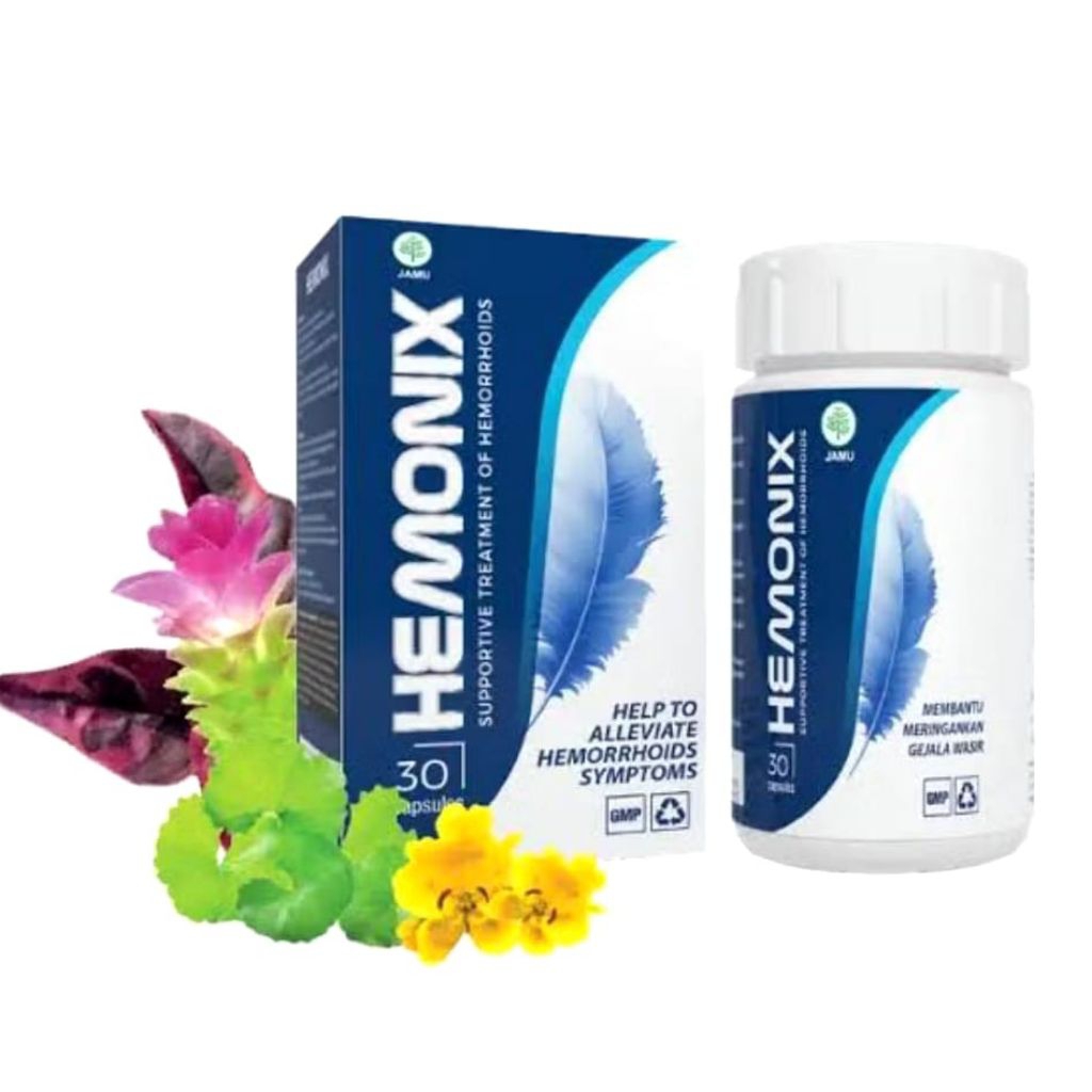 Hemonix Obat Herbal Wasir & Ambeien Original