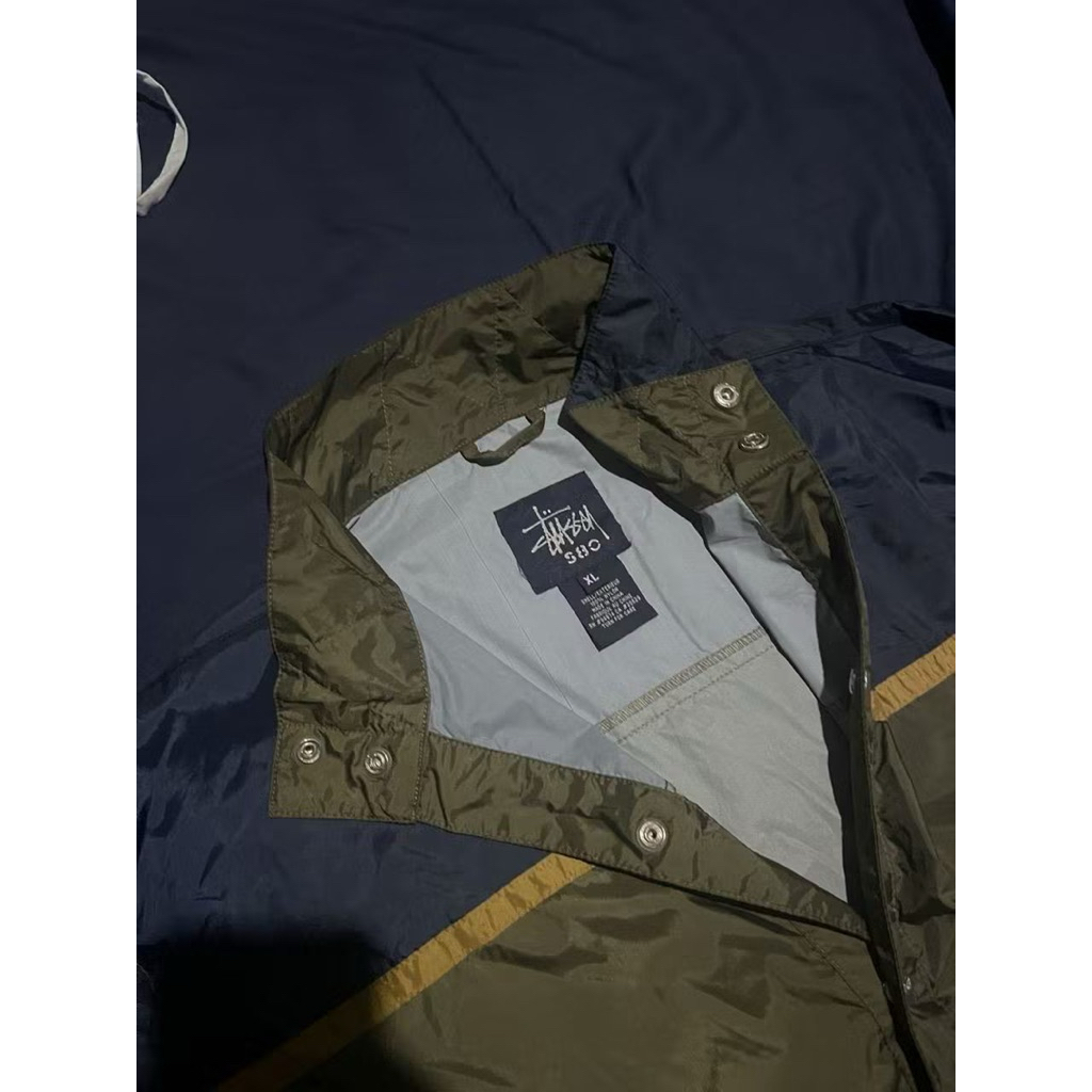 jacket parasut stussy vintage