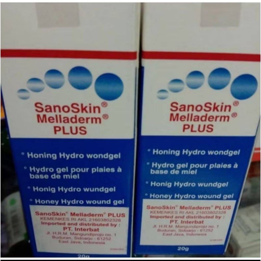 Sanoskin Melladerm 20 gr salep untuk Luka Diabetes