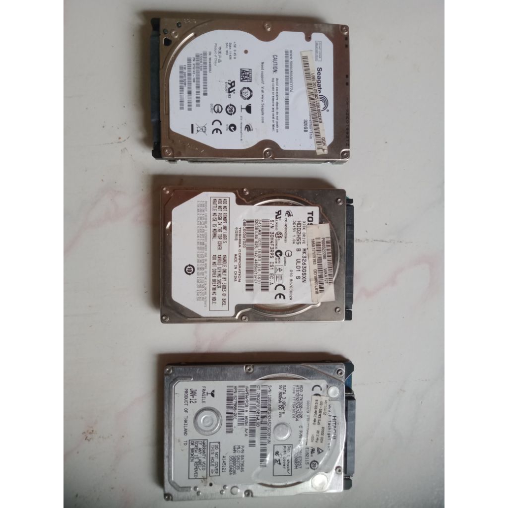 Hardisk laptop 500gb seagate (second rasa baru)