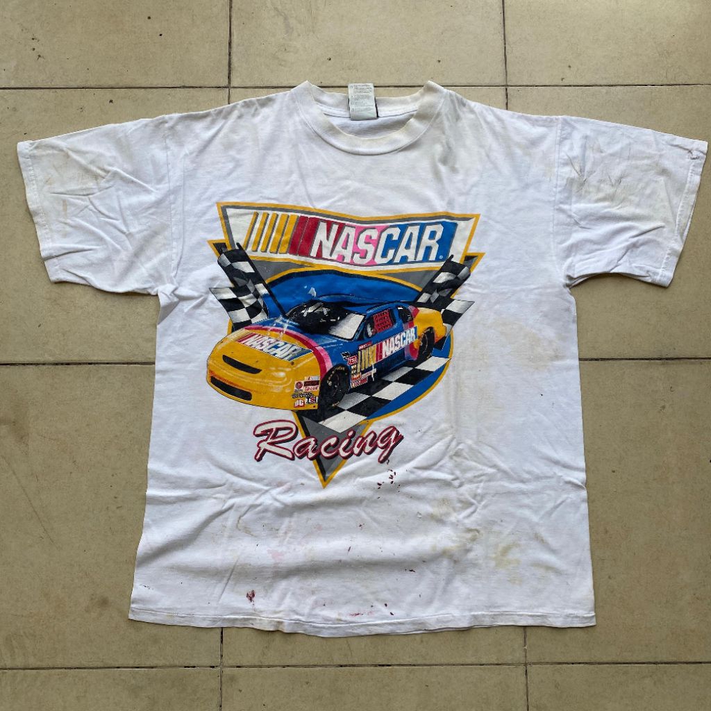 Vintage kaos Nascar racing original murah. Jual kaos Nascar original murah