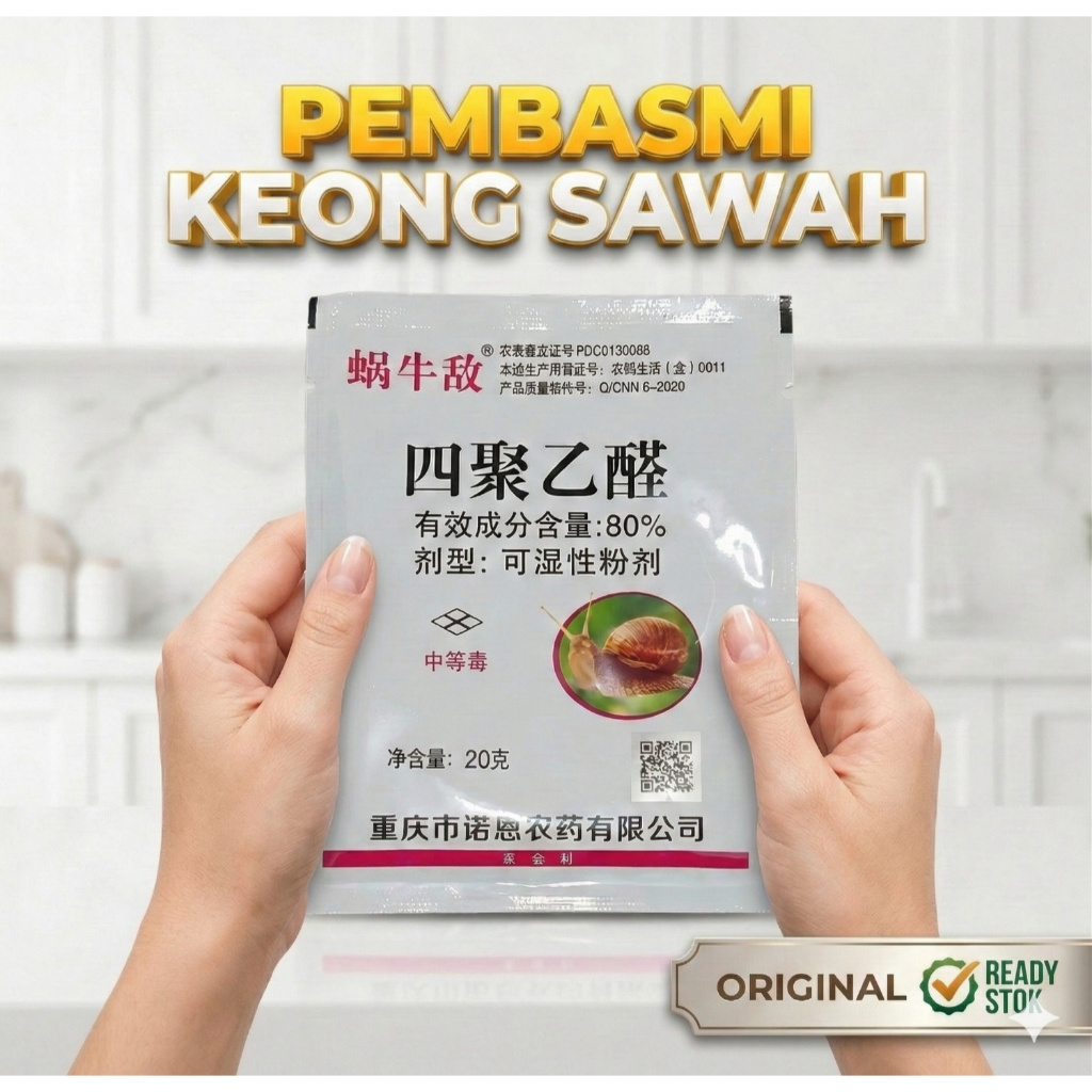 Racun Keong Import Racun Siput Racun Hama Keong Sibut Betutu