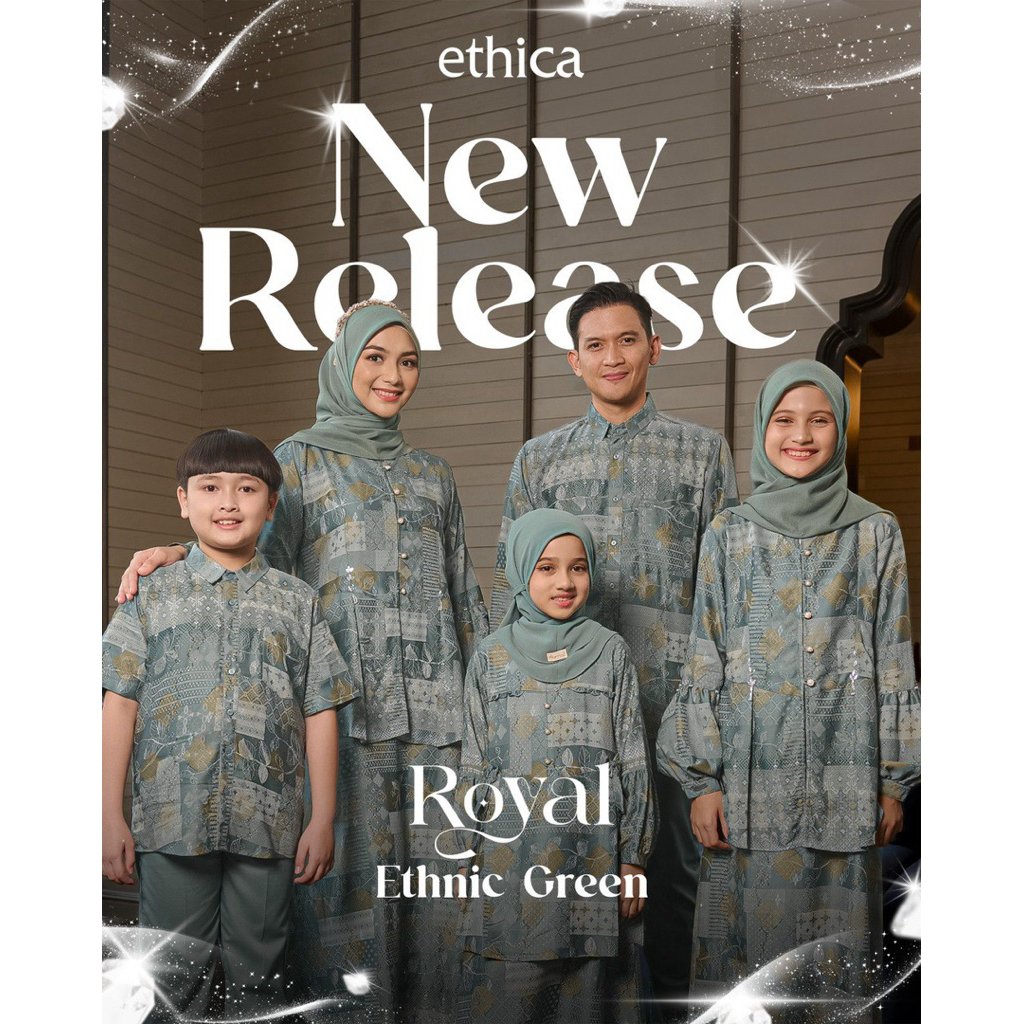 ETHICA SARIMBIT 2026 SARIMBIT ROYAL ETHNIC GREEN BY ETHICA