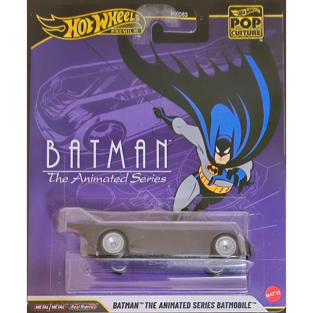 Hot Wheels Batman The Animated Series Batmobile Premium