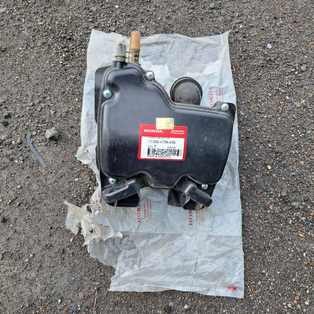 Saringan Udara box filter (Air Cleaner Assy) honda Supra X 125 Original AHM Astra honda motor saring