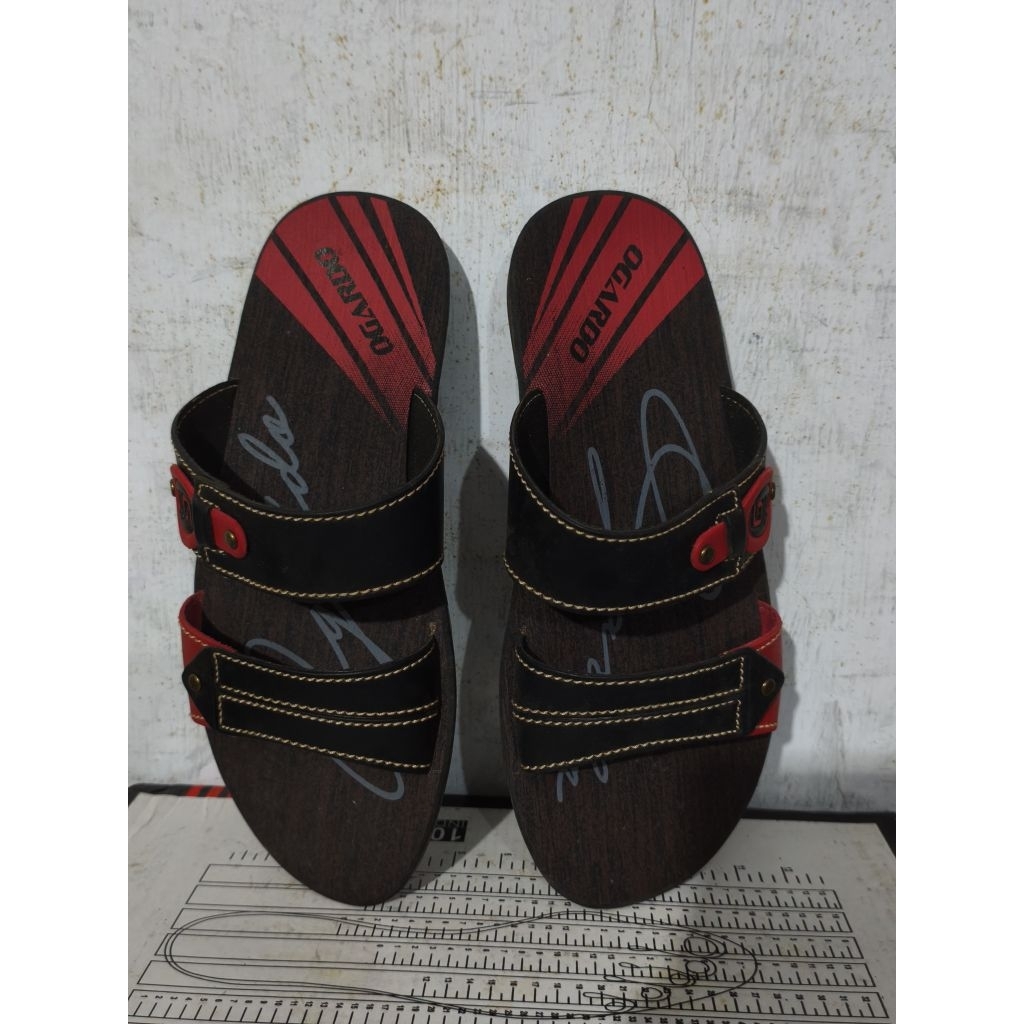 COD Promo Sandal Kulit 2 Ban Anak Ogardo Lexus 3 33-36