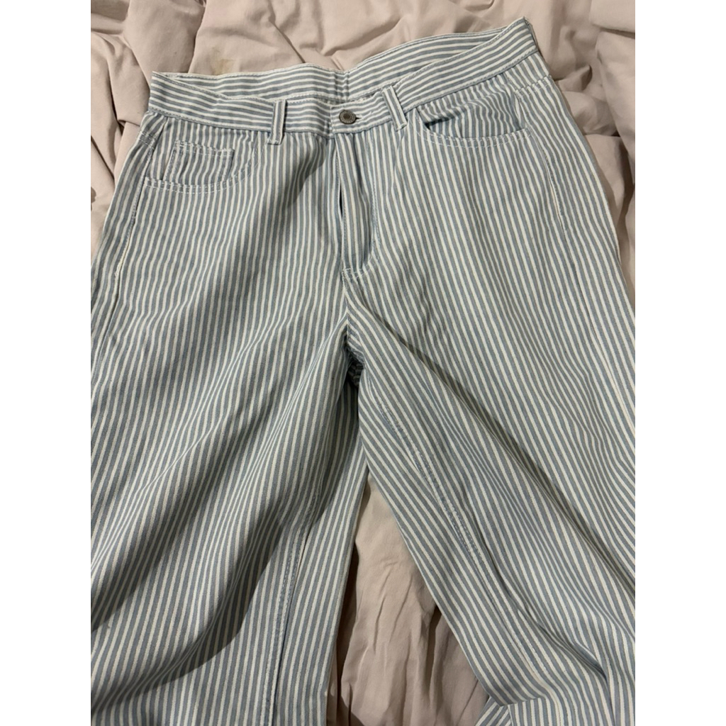 Brandy Melville striped jeans