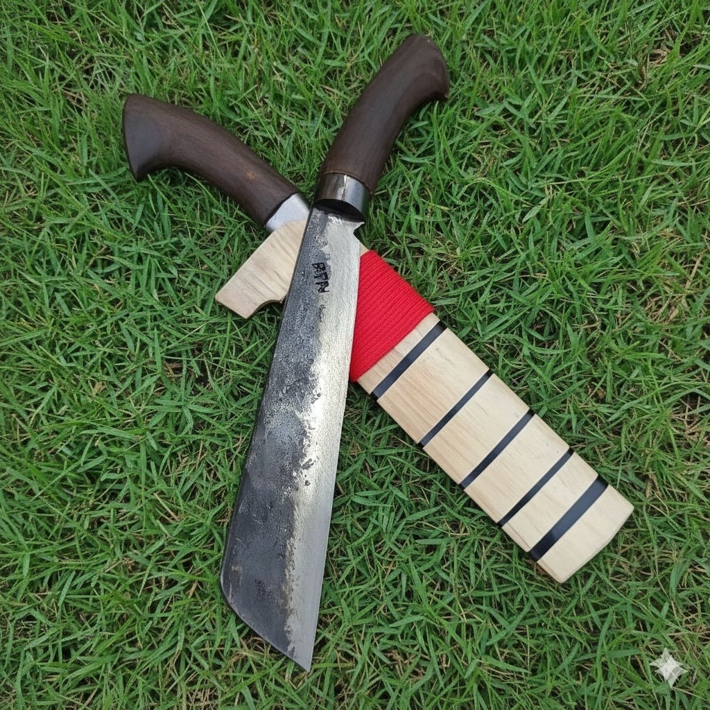 Bedog Gerahang Asli Baja Per