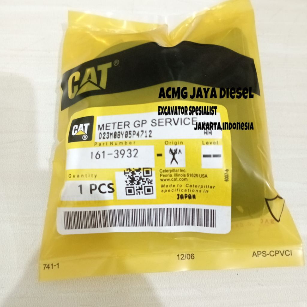 Hour Meter 320D 320C 162-3932