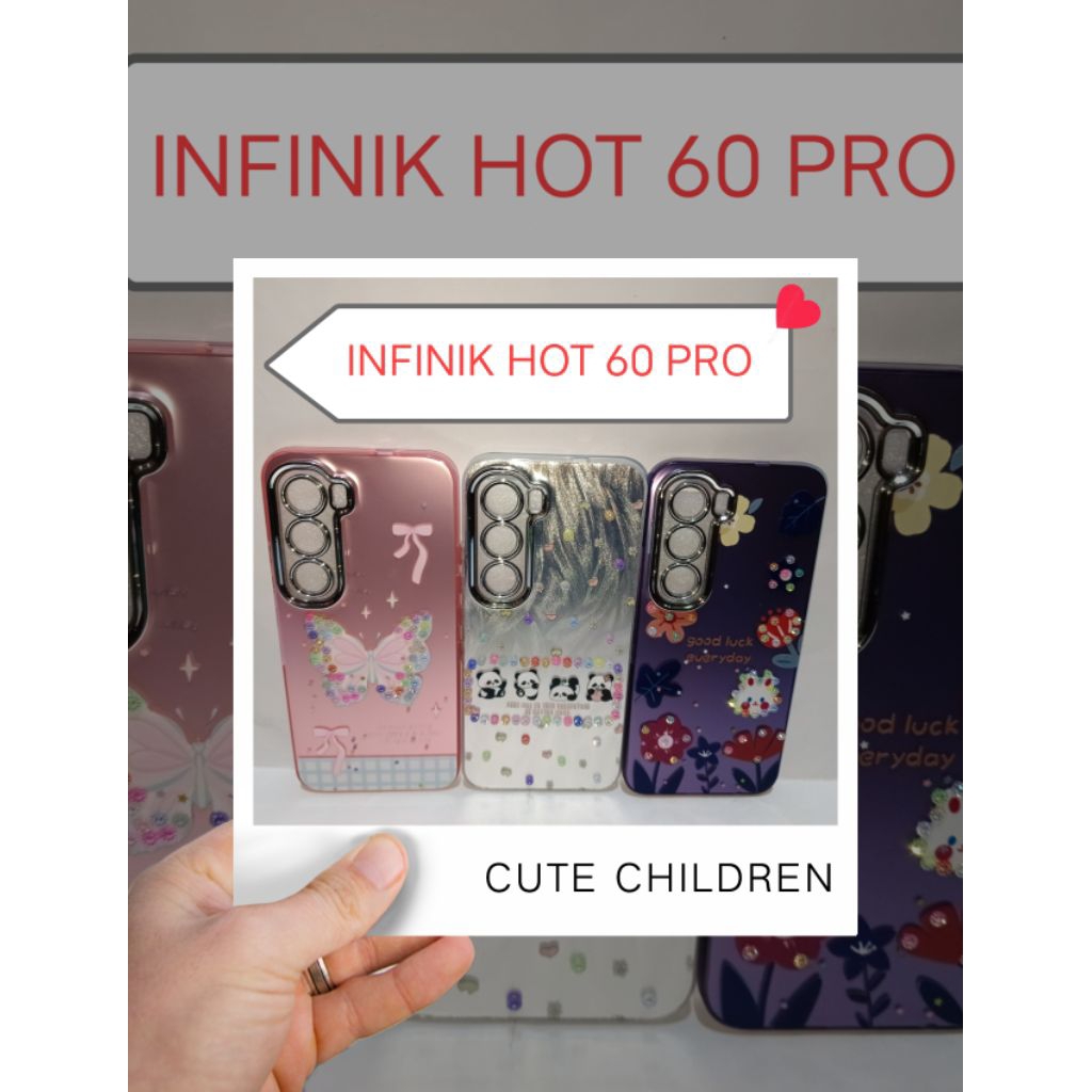 SOFTCASE HOLO GAMBAR TERBARU INFINIK HOT 60 PRO