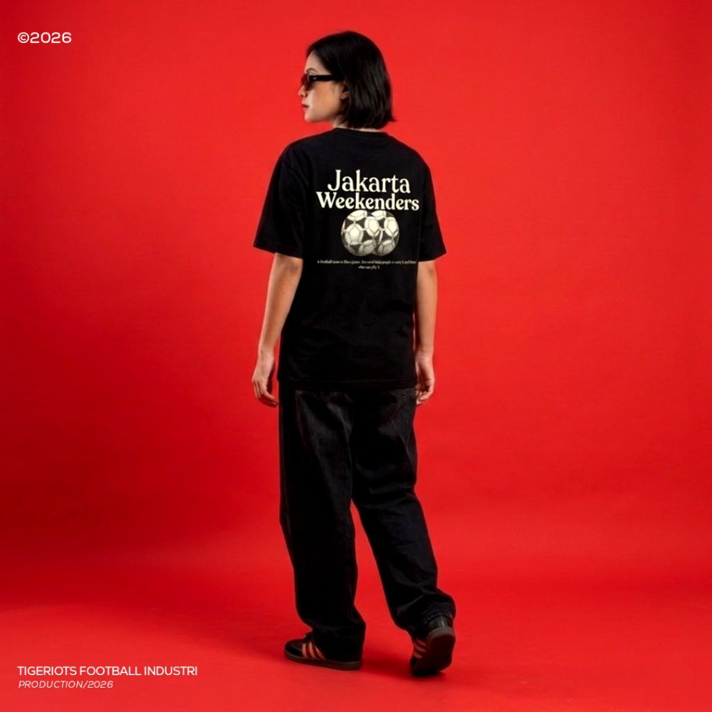 T-shirt Persija - Tigeriots - Jakarta Weekenders