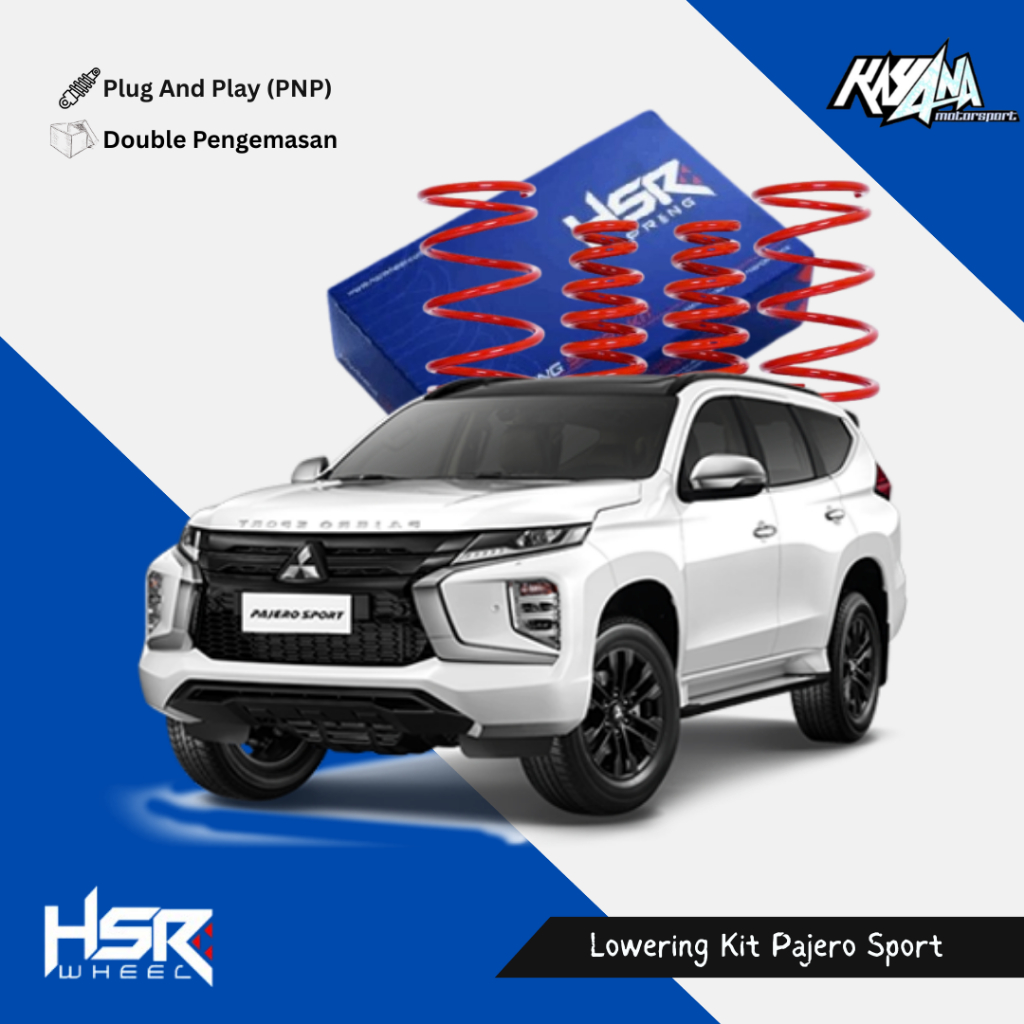 Per Ceper Pajero Sport - Pajero Sport HSR Lowering Kit - Gratis Pasang