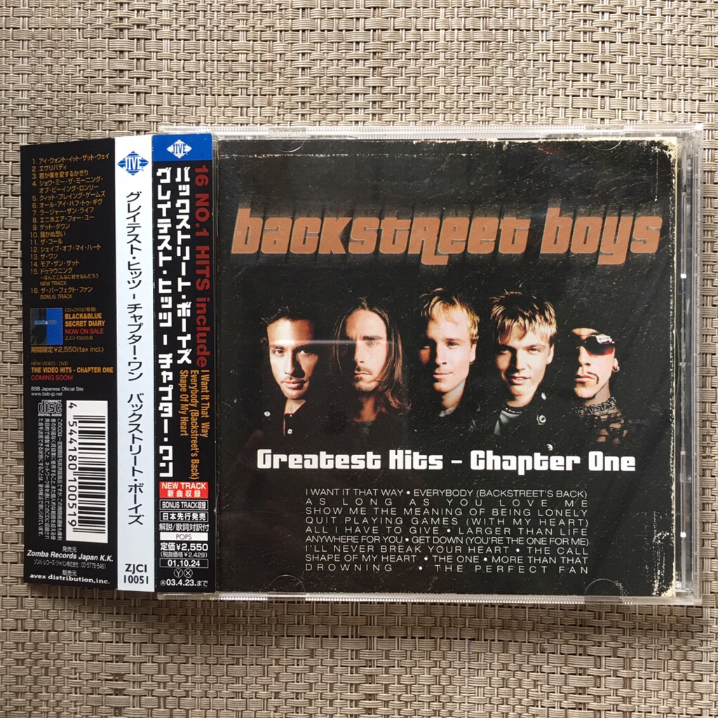 CD Backstreet Boys - Greatest Hits Chapter One