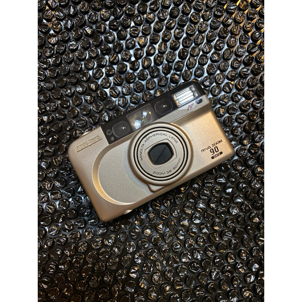 Kamera Analog Minolta Riva Zoom 90 Date Made In Japan