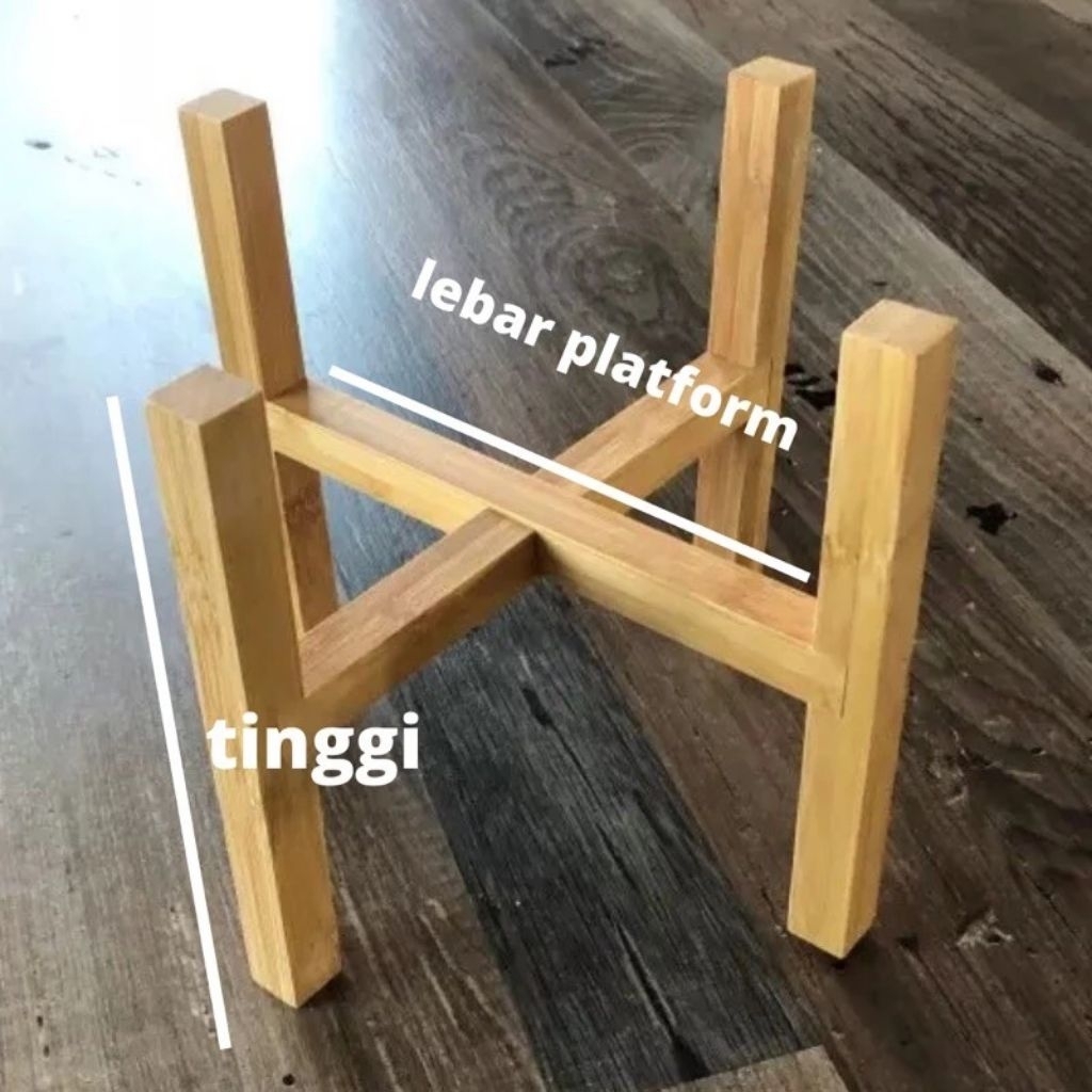 Rak standing tanaman pot bunga/ bunga pot dari kayu jati Belanda STANDING PLANTER