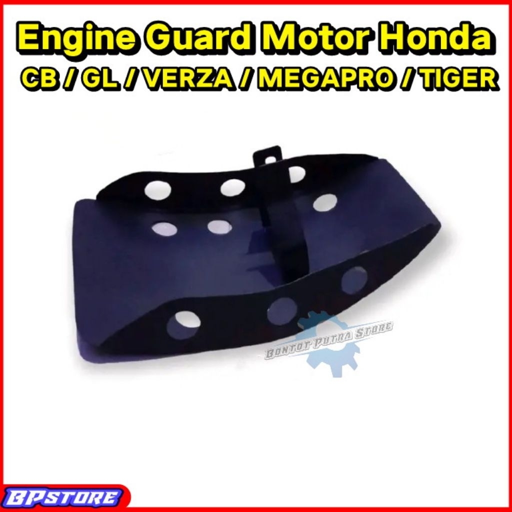 Skid Plate Engine Guard Cover Pelindung Mesin Honda CB GL VERZA TIGER MEGAPRO