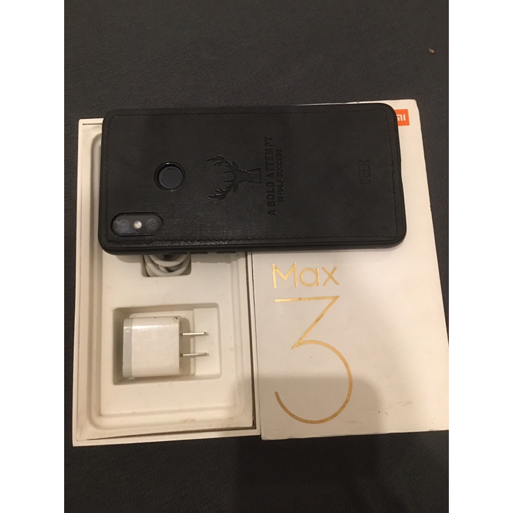 Xiaomi Mi Max 3 4/64 Fullset apa adanya