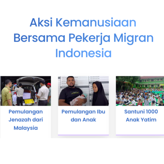 Jasa Layanan Mendampingi Pekerja Migran & Warga Indonesia di Malaysia