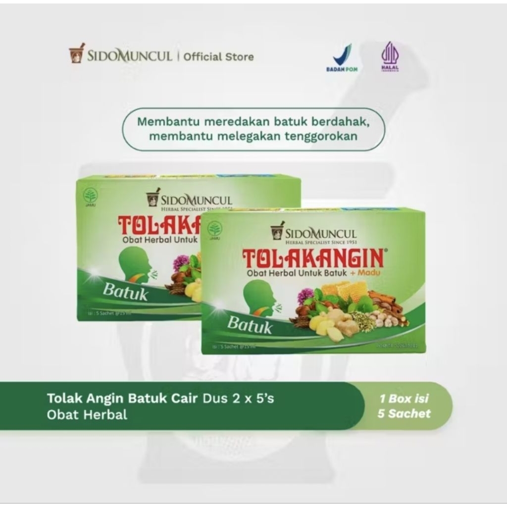 tolak angin batuk