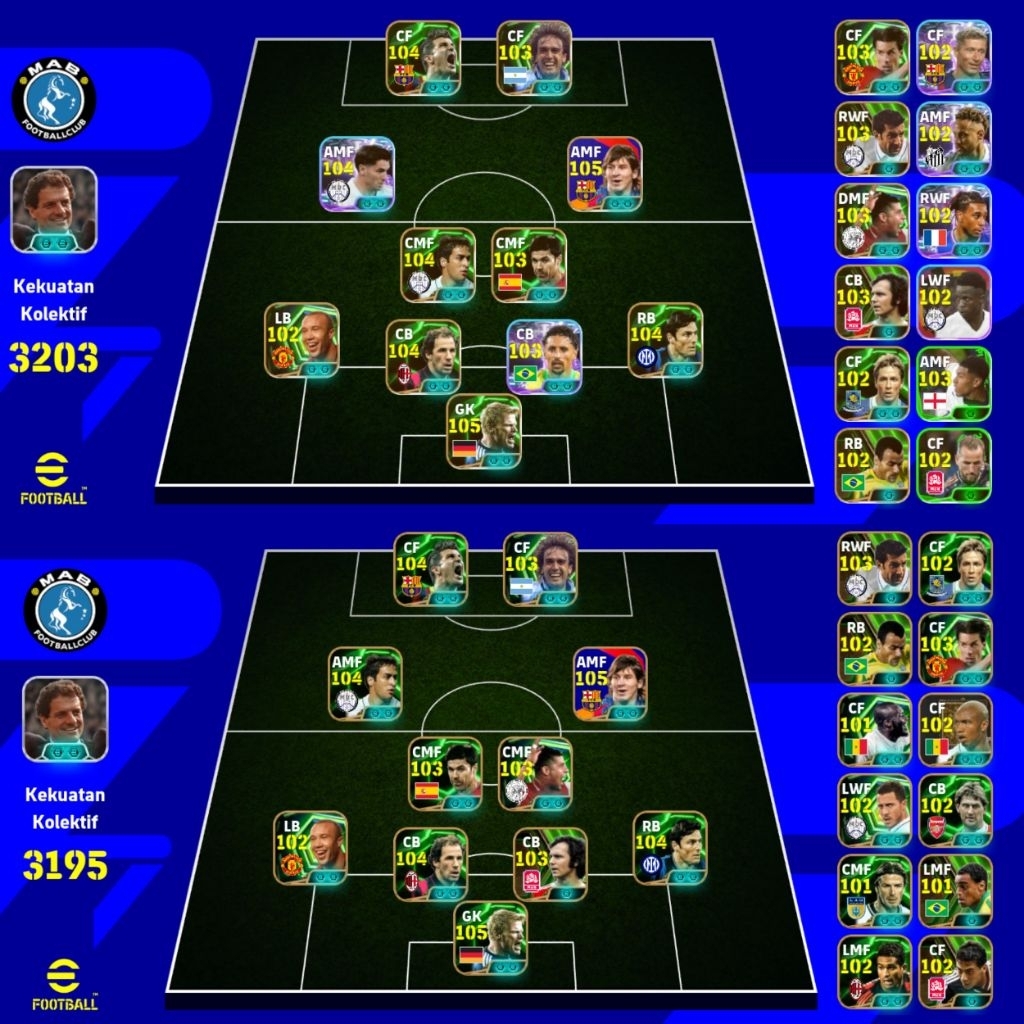 AKUN E FOOTBALL 2025/2026 VILLA GACHA FT PACK MESSI