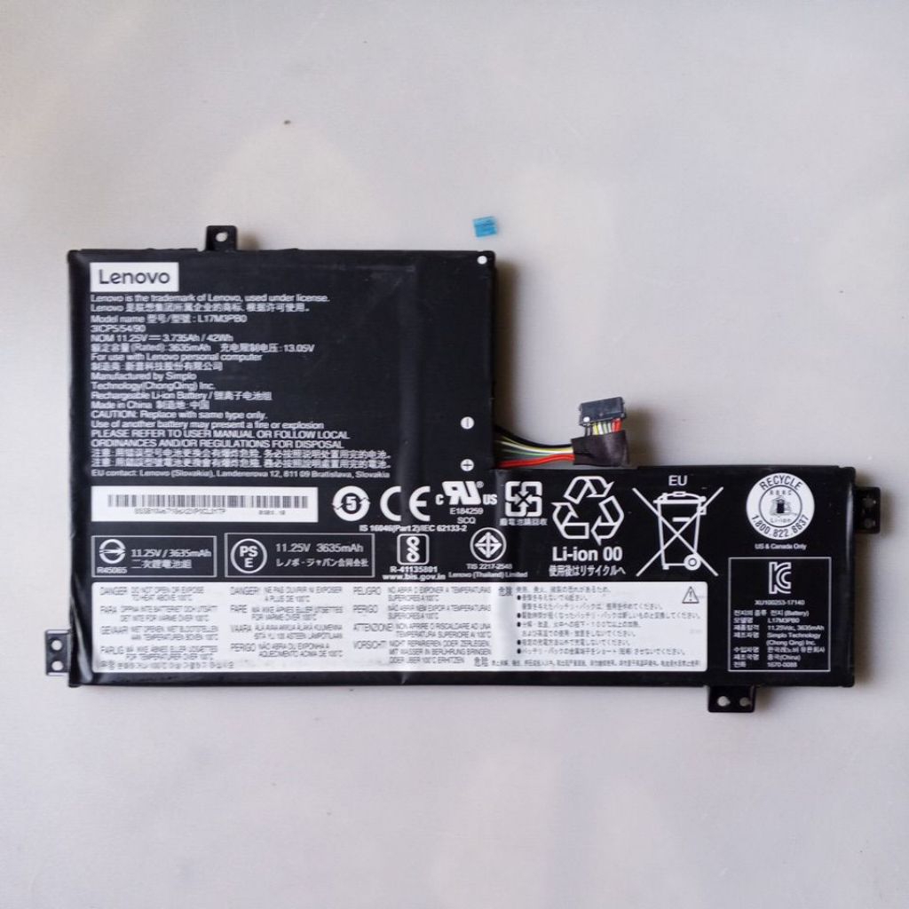 Batre Polimer Laptop Lenovo Chromebook 3002