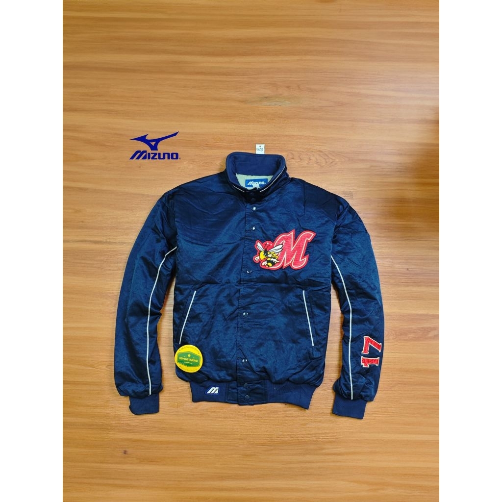 vintage mizuno casual varsity jacket