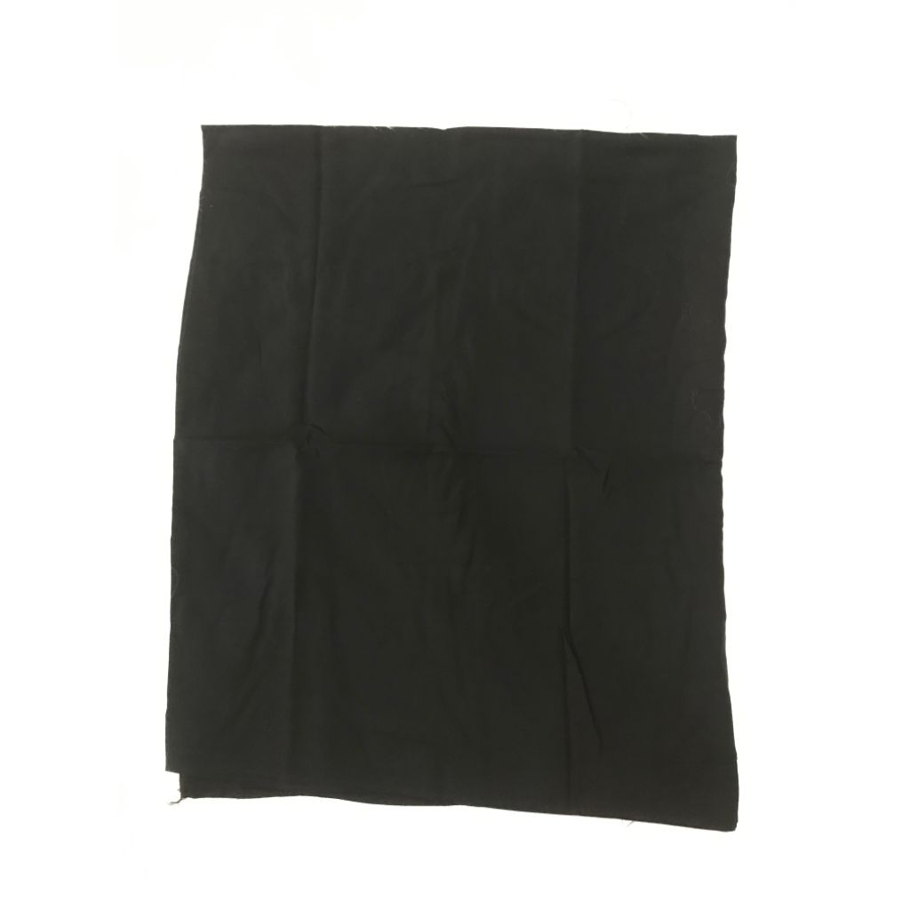 KAMEN LEMBARAN RAYON POLOS HITAM DAN PUTIH