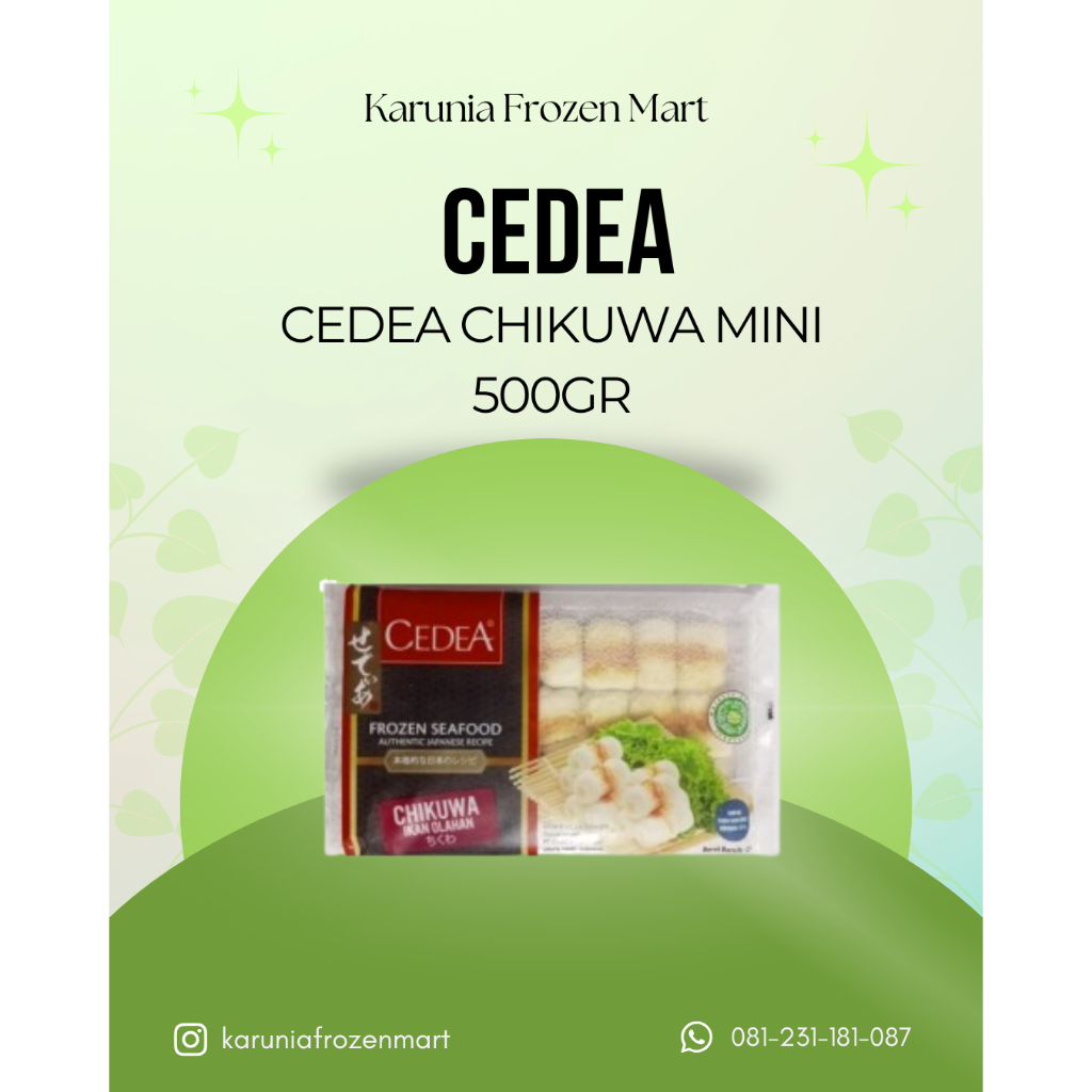 Cedea Chikuwa Mini 500gr Cedea Chikuwa Mini 500gr
