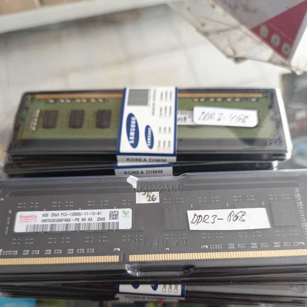 Ram Longdim 4Gb dan 8Gb DDR3