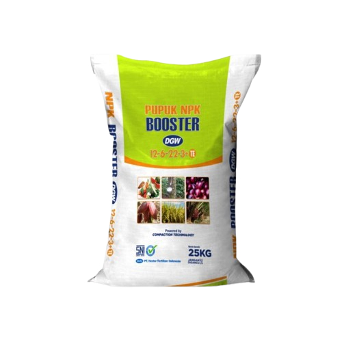 Pupuk NPK Booster DGW 12-6-22-3Mg+TE KEMASAN 25KG Meningkatkan Hasil Panen Granul Coklat 25KG
