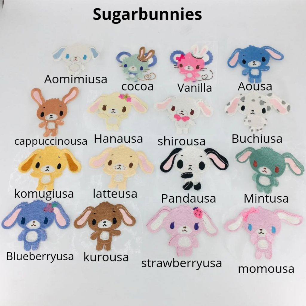 Bordir Jahit Sugarbunnies