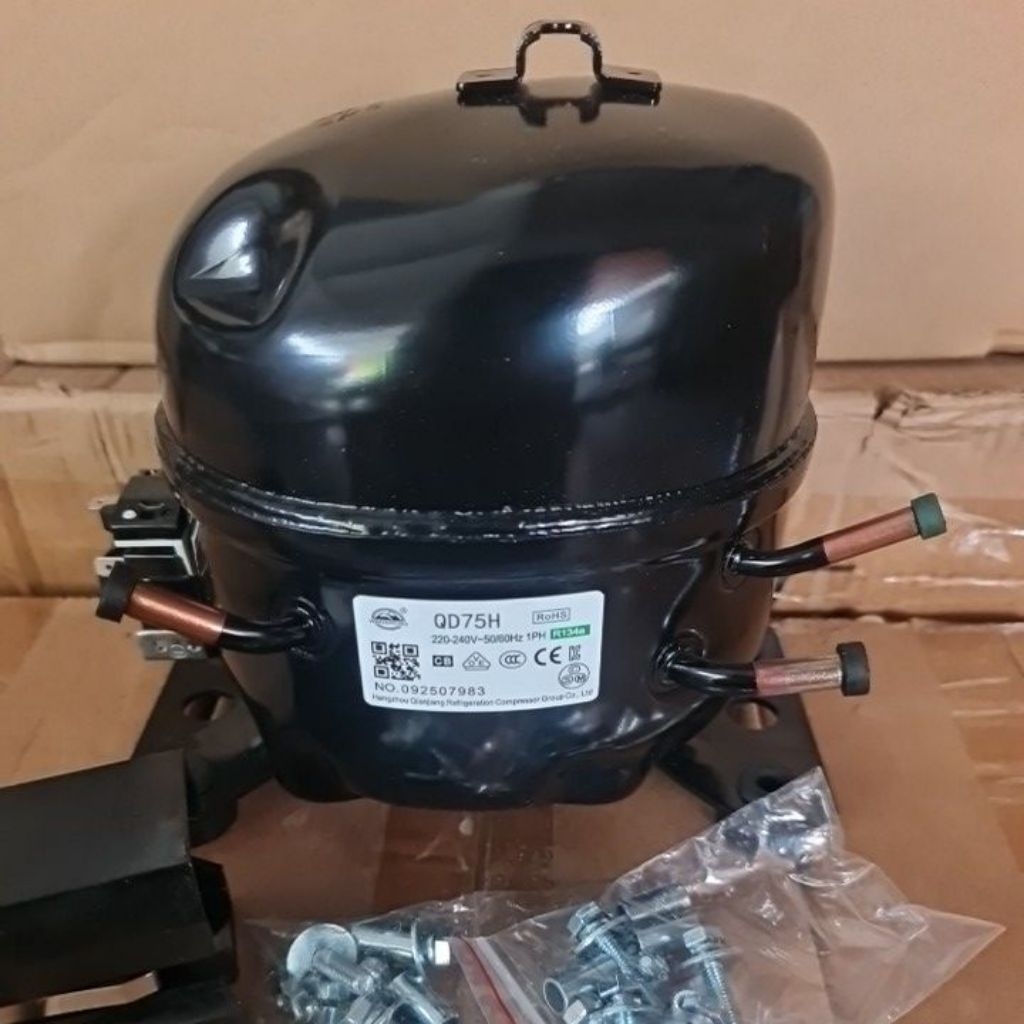 Kompresor kulkas 2pintu 1/5ph QD 75H original