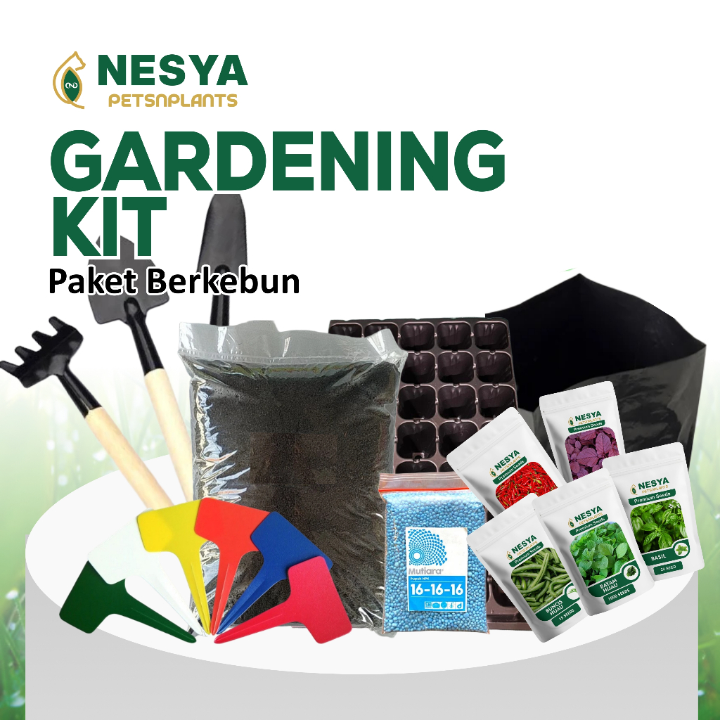 Paket Berkebun Rumahan Gardening Kit