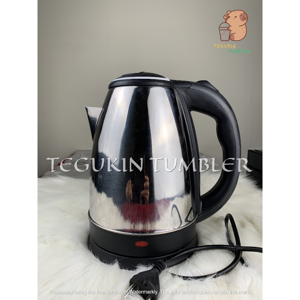 Teko Listrik Okayama 2.3 Liter Pemanas Air Cepat Mendidih