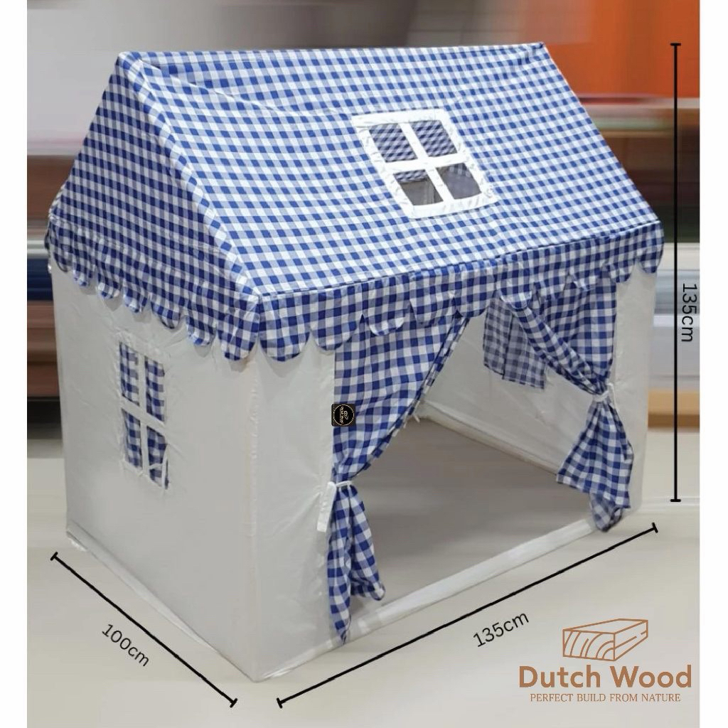 PRELOVED Tenda Anak Playhouse / Tenda Teepee Tent Katun  - TPH004