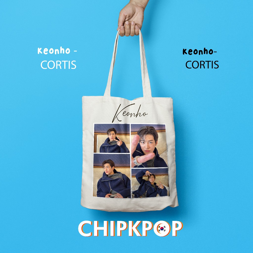 [PAKET SET] TOTEBAG KEONHO CORTIS I KEONHO CORTIS I CORTIS KPOP I TOTEBAG KPOP I TOTEBAG CORTIS I TO