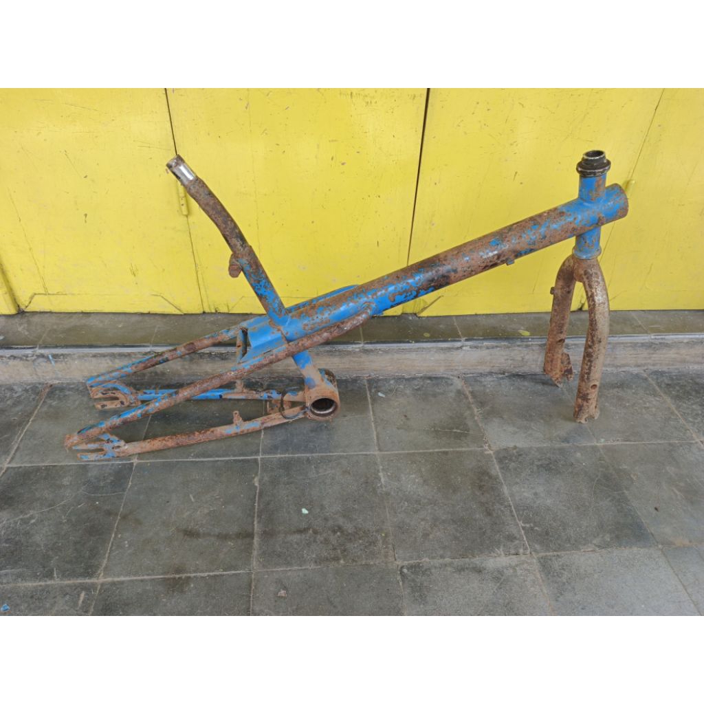 sepeda bmx 20 wimcycle bomber antiq layak