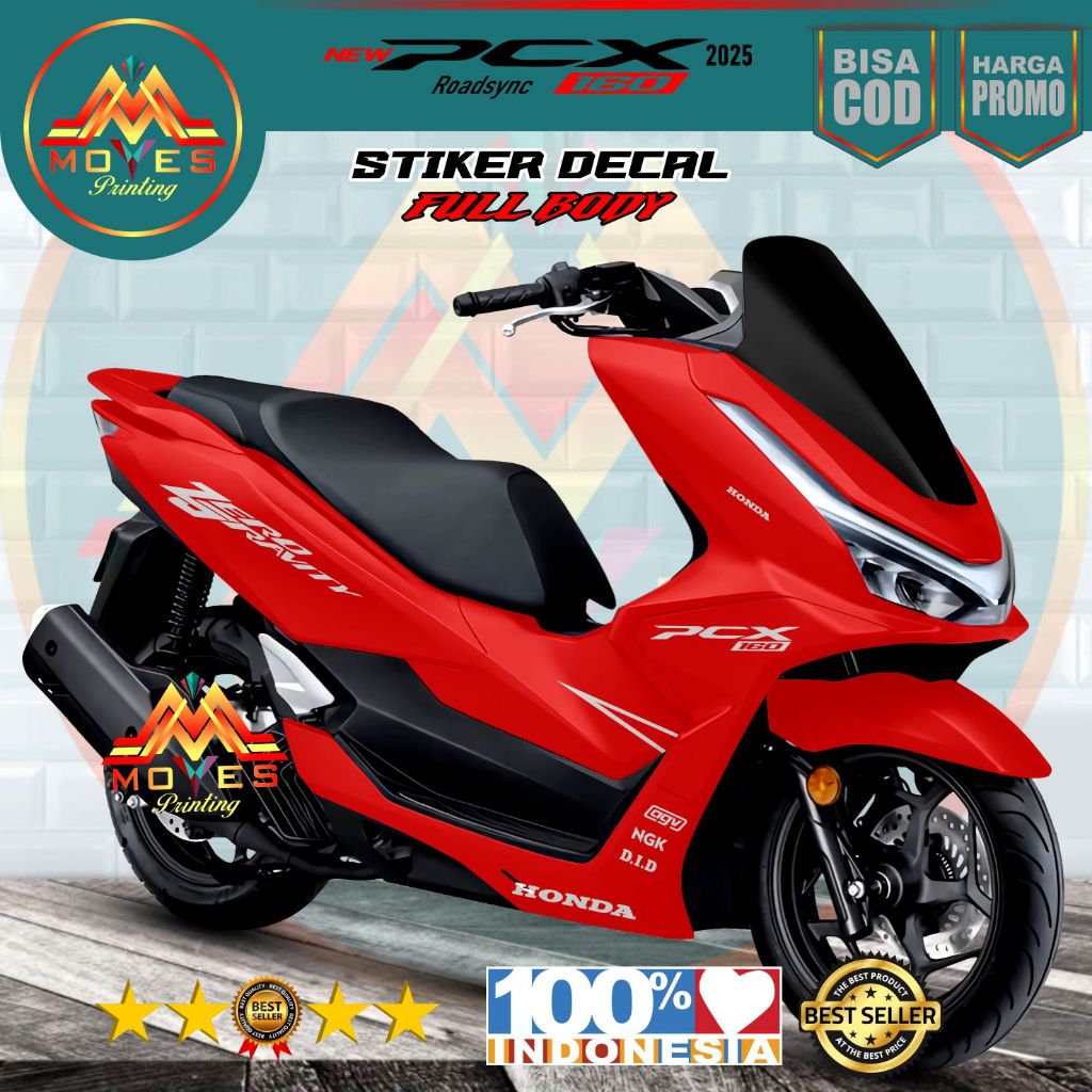Bisa Cod. Promo Decal Pcx 160 Full Body 2025 Stiker Pcx 160 Full Body 2025 Dekal Pcx 160 Full Body 2