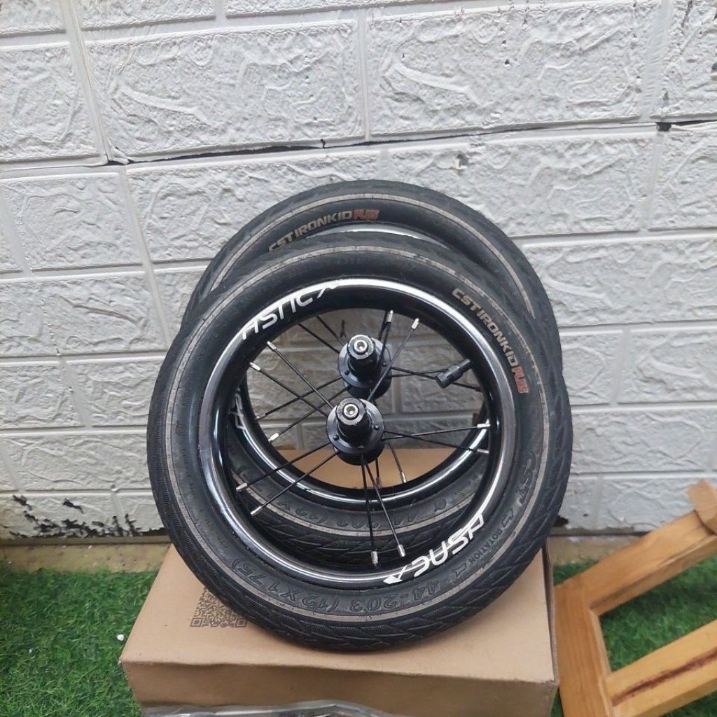 preloved wheel set ban cst pushbike