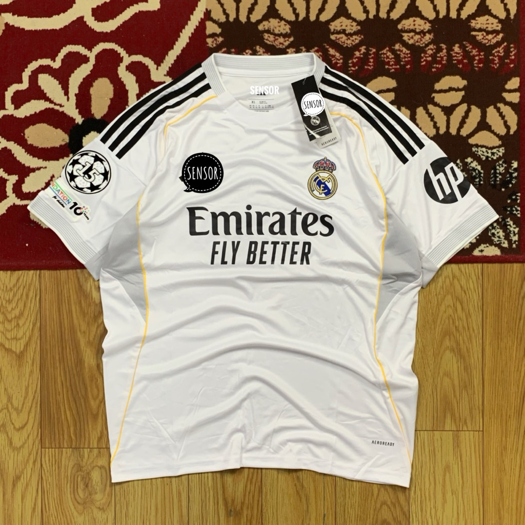 JERSEY REAL MADRID x ADIDAS HOME KIT UCL 2025/26 | JERSEY ADIDAS REAL MADRID | JERSEY REAL MADRID | 