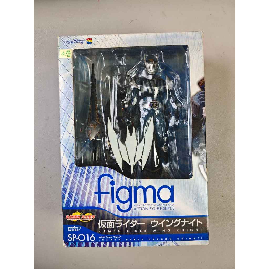 Figma Kamen Rider Knight bukan SHF Jubah ngelotok