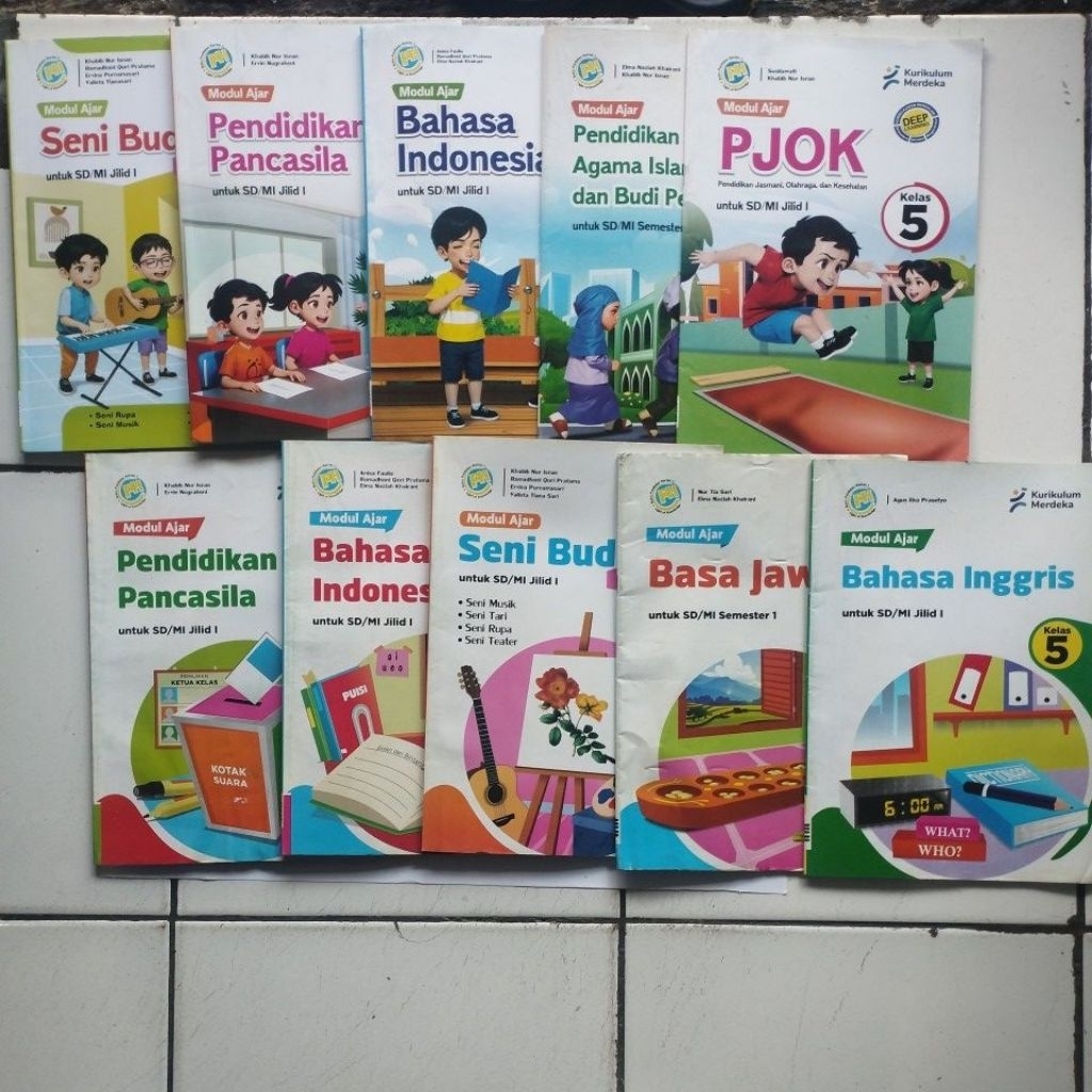 LKS KELAS 5 SD/MI SEMETER 1, PUSTAKA PERSADA