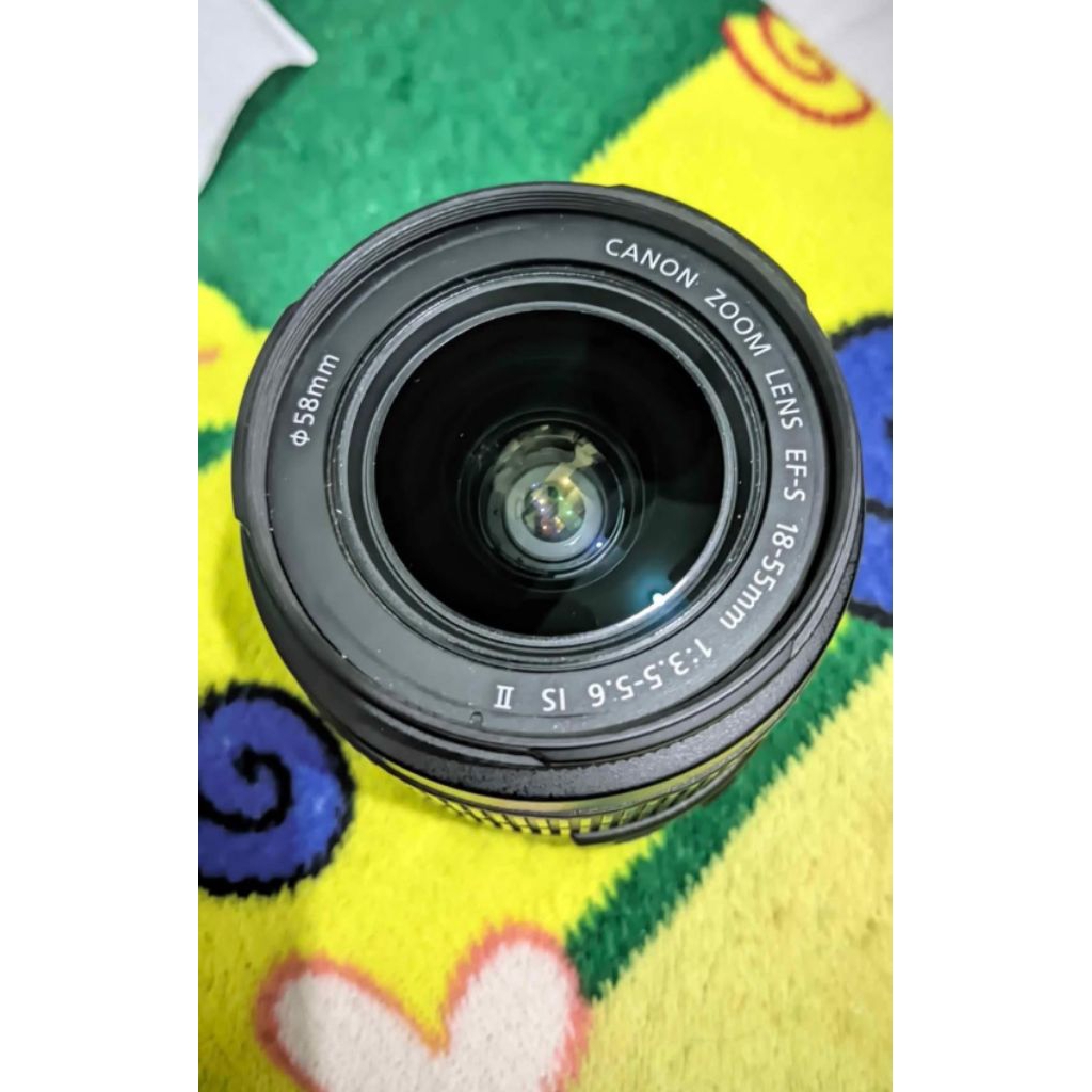 lensa kit canon 18-55mm normal