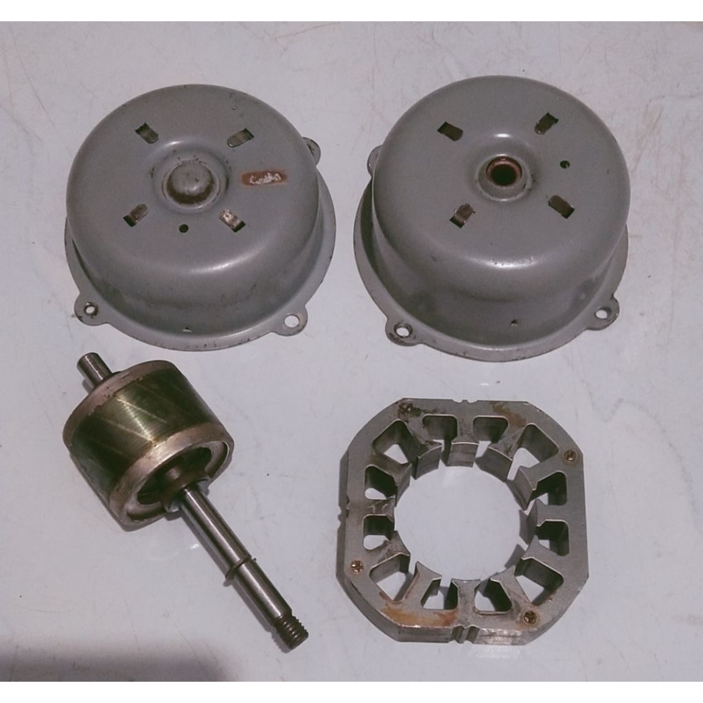 Cover/Body Dinamo Kipas Angin Heksos SANYO Ori (Seken/Bekas)