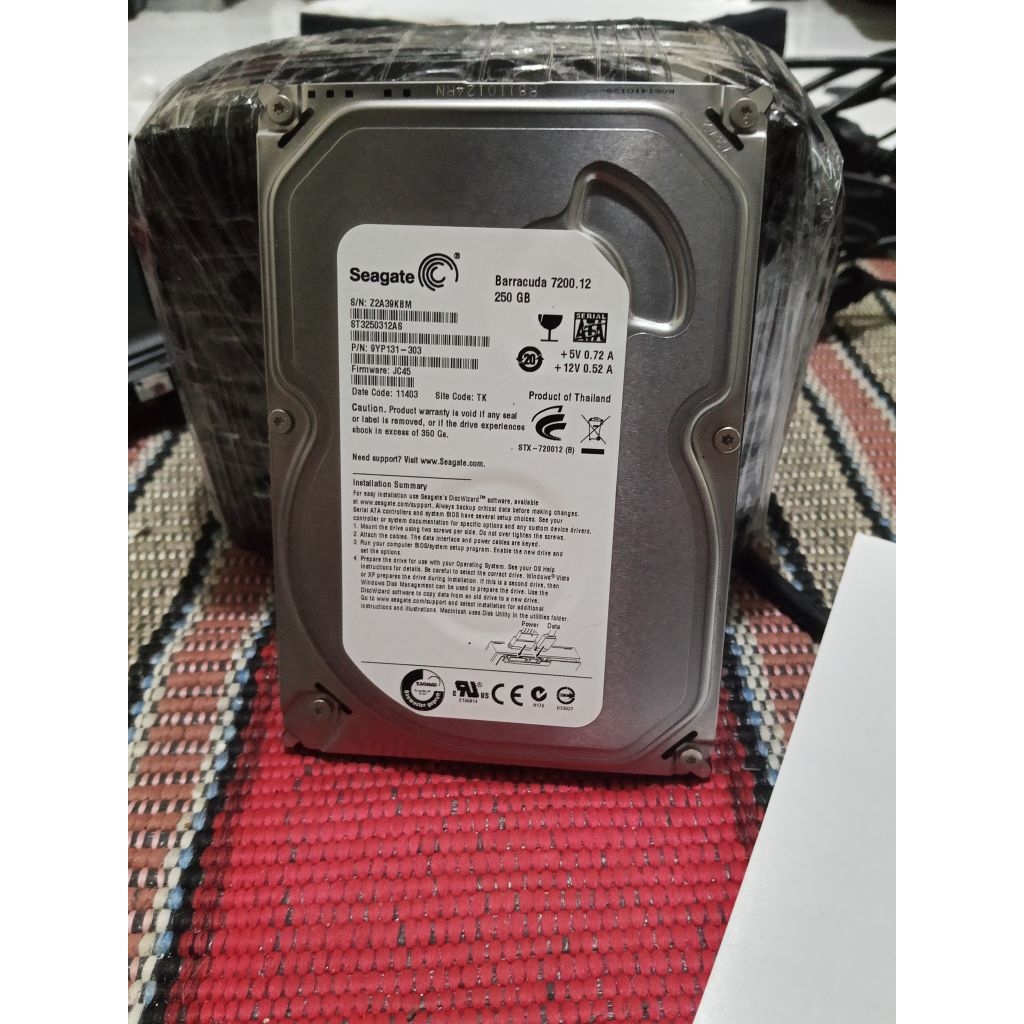 HDD Seagate 250gb