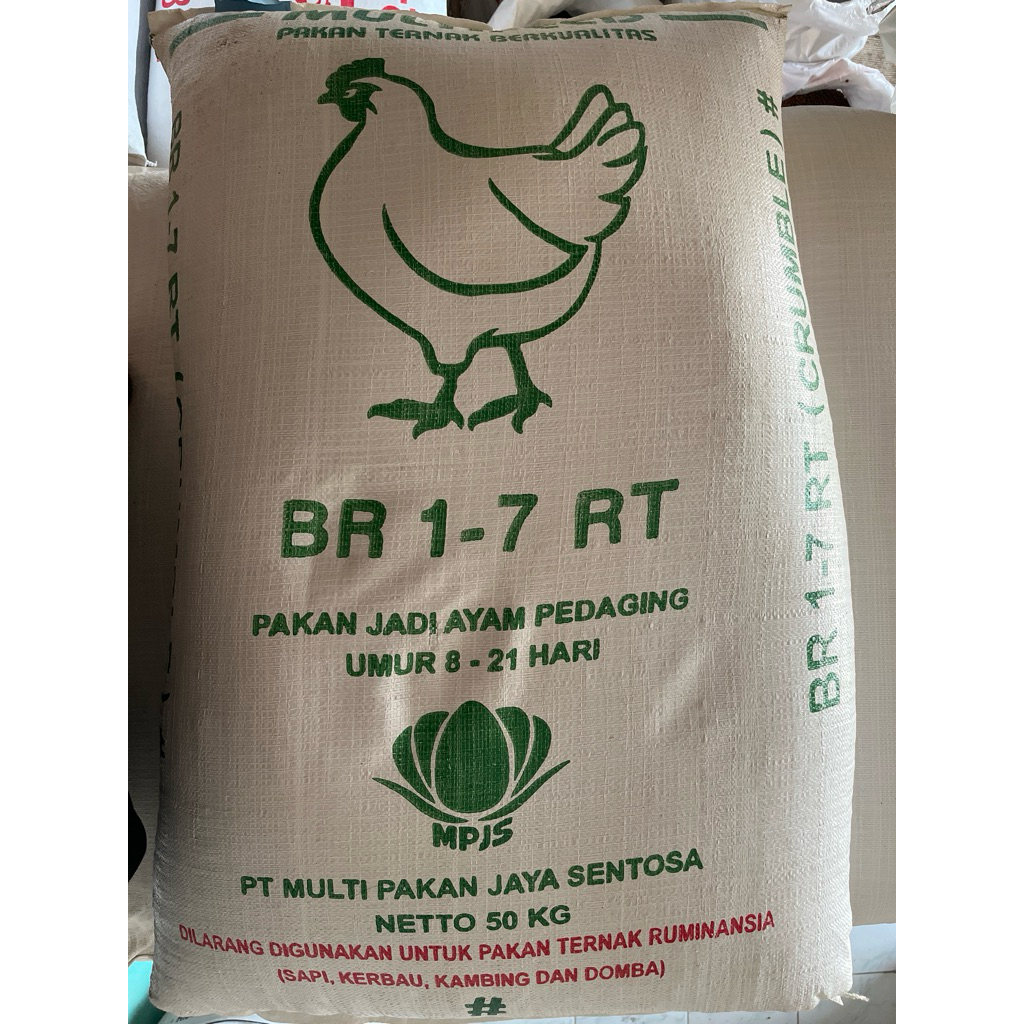 Pakan Jadi Ayam Pedaging BR1-7 RT Multifeed 50kg