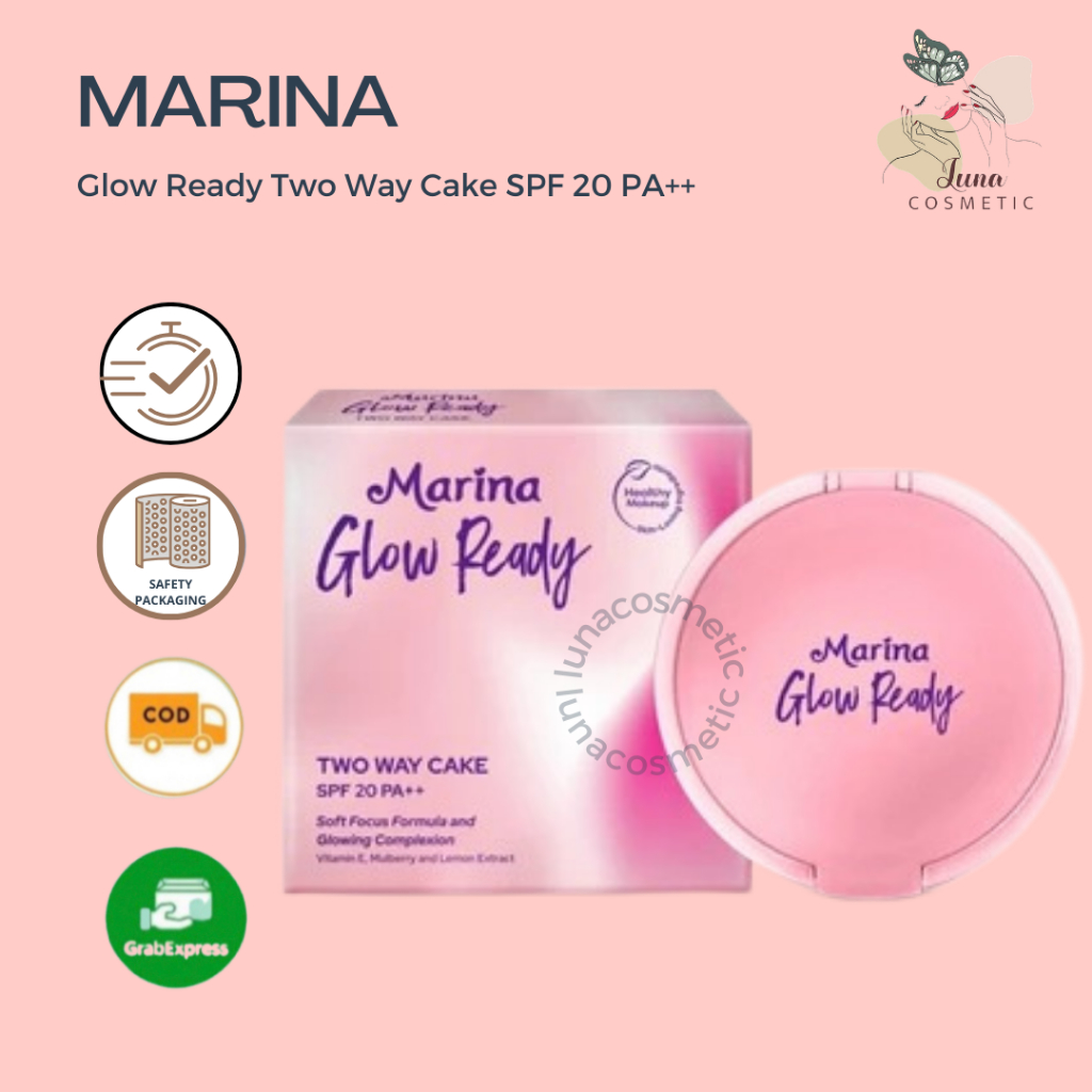 Marina Glow Ready Two Way Cake SPF 20 PA++