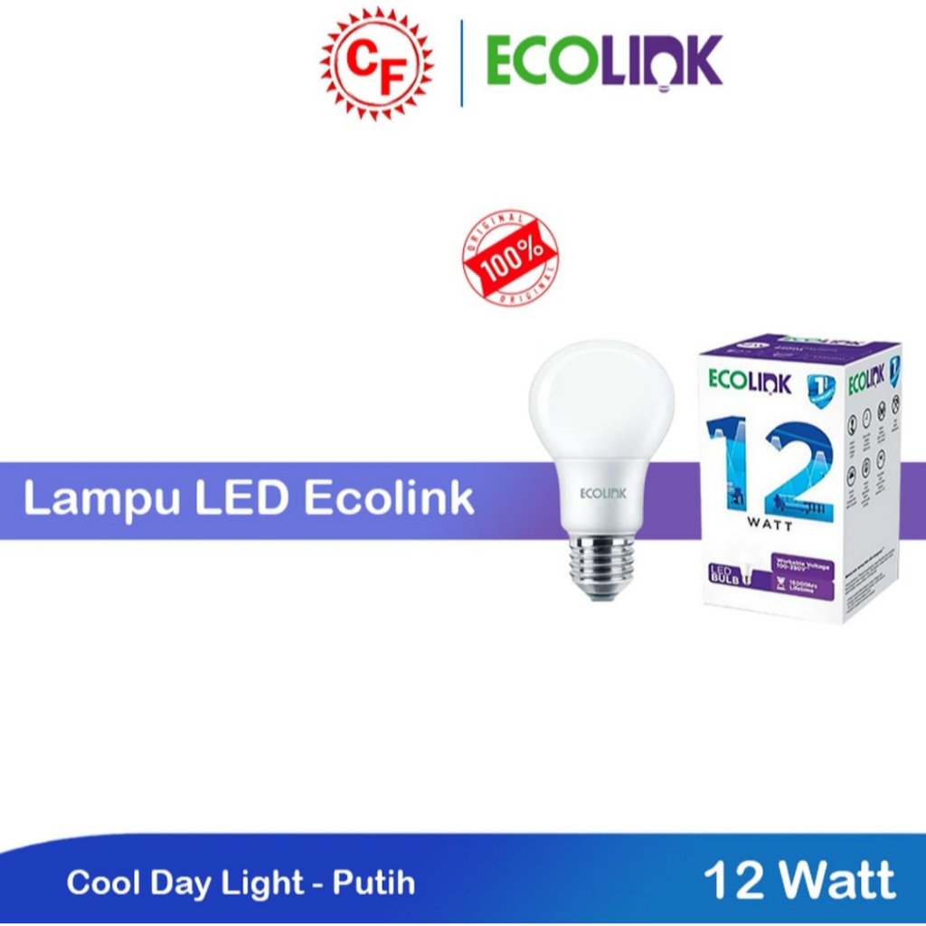 Lampu Led Ecolink 12 Watt