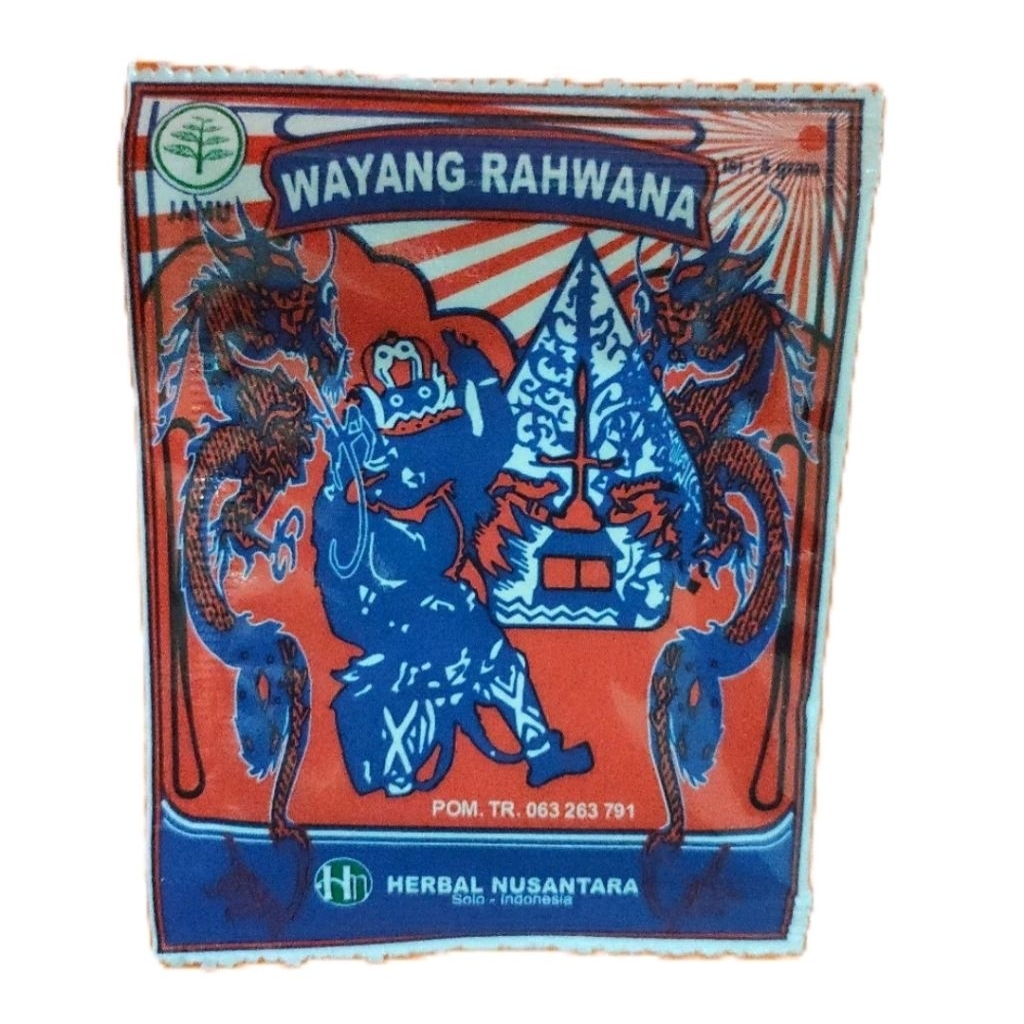 JAMU CAP WAYANG RAHWANA